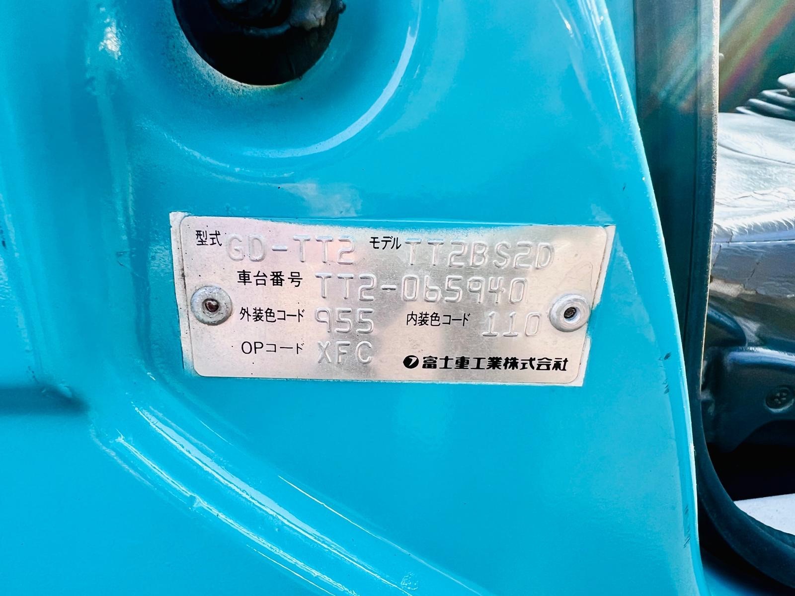 2000 Subaru  Sambar  in JACKSONVILLE, FL