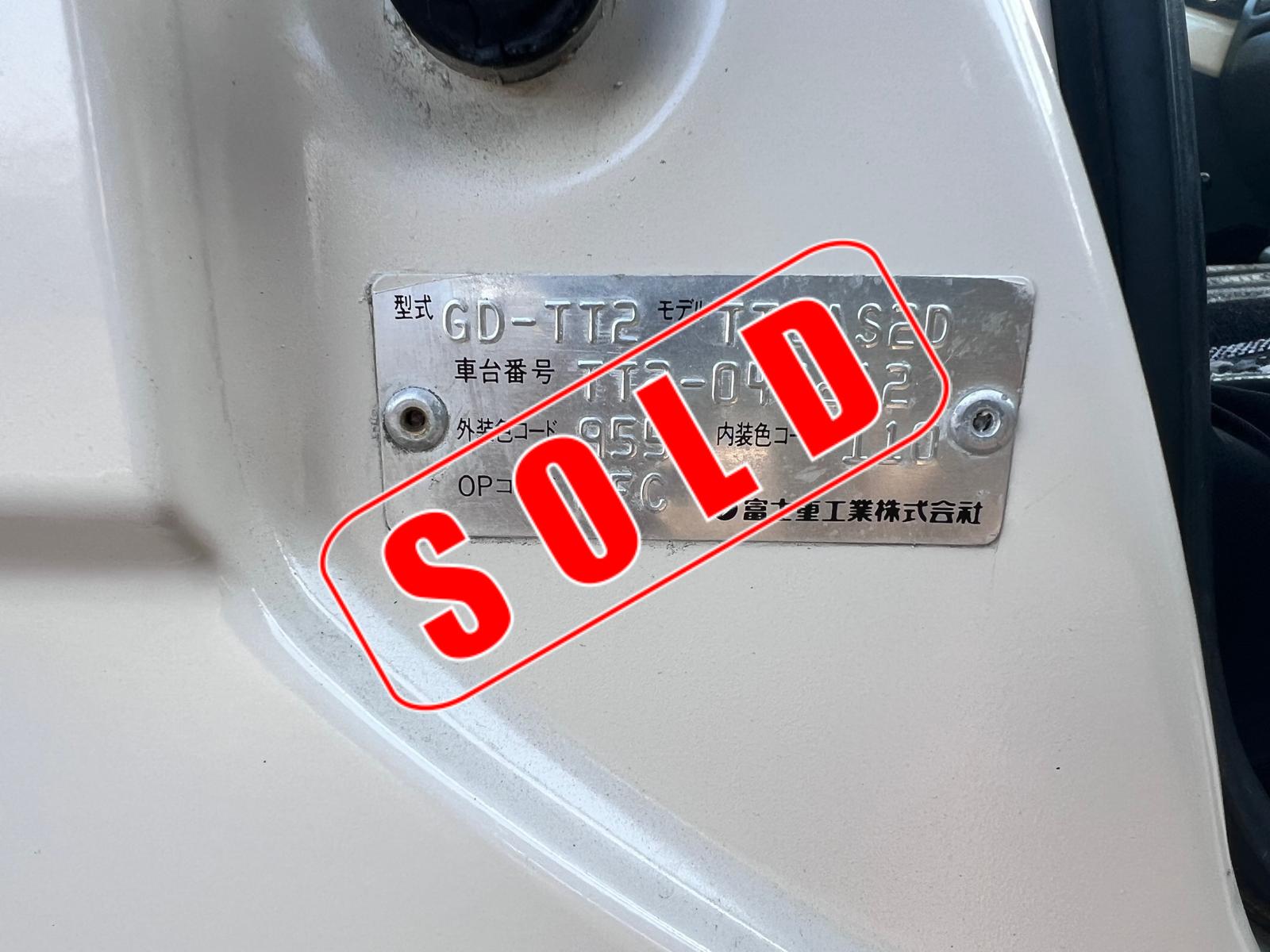 2000 Subaru  Sambar  in JACKSONVILLE, FL